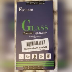 NEW Ferilinso Tempered Glass Screen Protector IPhone 11 Pro Max Screen 7.94 INCH